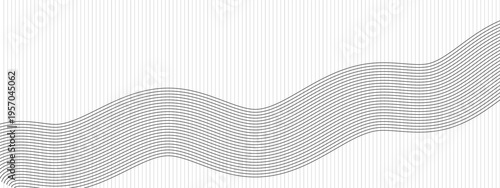 Sound wave line background, abstract equalizer with light glow effect, voice audio message, assistant, beat. Soundwave illustration.