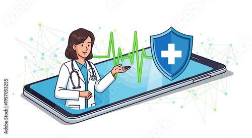 Digital Healthcare Consultation via Smartphone App