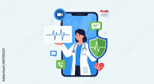 Digital Healthcare Consultation via Mobile App