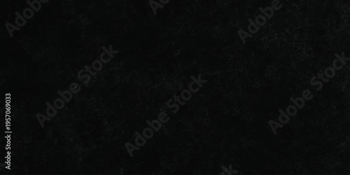 Dark charcoal grunge wall texture background. Dark black rough grunge surface with smoke edge. Black texture chalk board and black board.