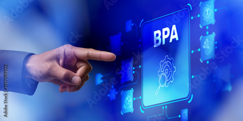 Business Process Automation. BPA. Efficiency and Streamlining in Corporate Workflow Management for Transformation Marketing