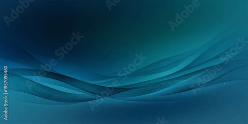 Abstract blue wave background featuring a futuristic motion design with flowing digital curves and wavy vector lines to create a vibrant light texture and energy illustration for a backdrop wallpaper