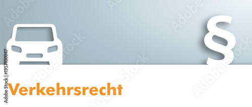 Verkehrsrecht Banner