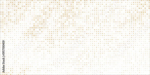 Gold falling down confetti background. Repeated golden dotted glitter pattern. Yellow, orange and golden dots wallpaper.vector eps10