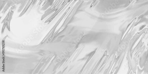 Bright liquid surface with flowing ripples and strong highlights creating a smooth abstract metallic background texture