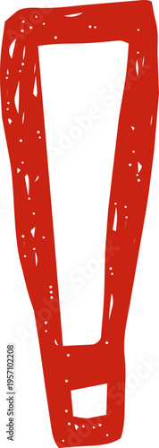 Question Mark Crayon Chalk Punctuation Sketch Doodle Hand Drawn