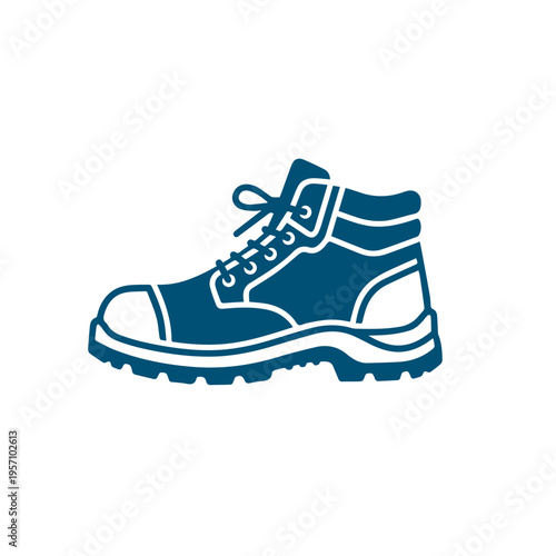 Construction Safety Shoe Icon