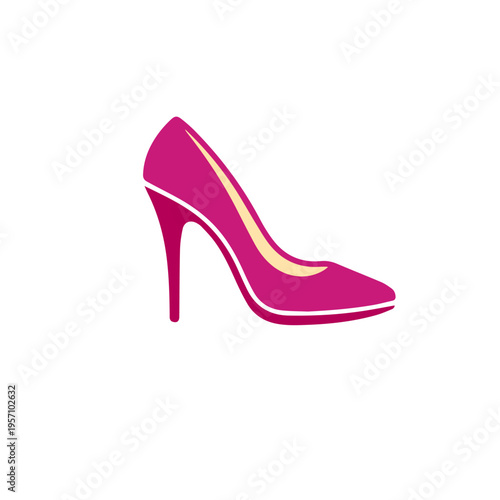 Ladies High Heel Shoe Icon