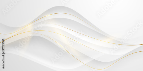 White abstract background with luxury vector illustration.