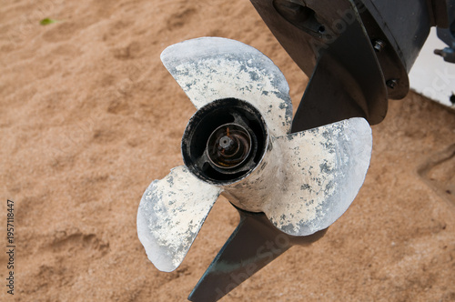 фотографія screw propeller