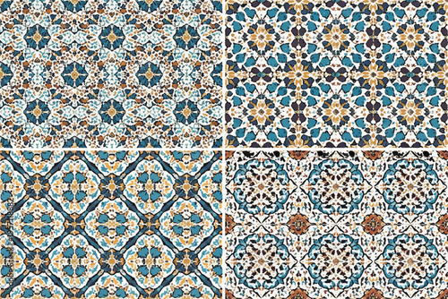 Islamic Pattern Tile Seamless Background Collection