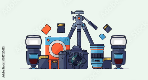 Professional photography equipment and accessories for capturing stunning images.