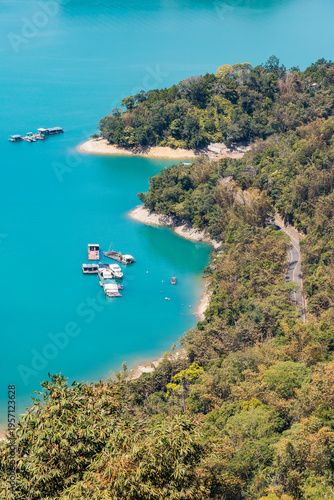 Sun Moon Lake in Taiwan.