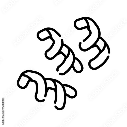 Proteins Icon Professional UI Symbol for Molecular Biology