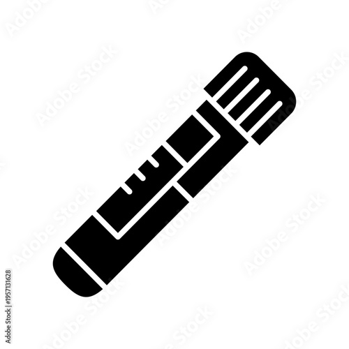 Blood Sample Icon Professional UI Symbol for Clinical Diagnostics