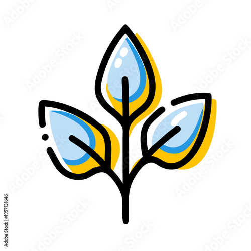 A set of black butterfly vector silhouette icons and nature art elements for tattoo design or logo decoration isolated on white and blue backgrounds