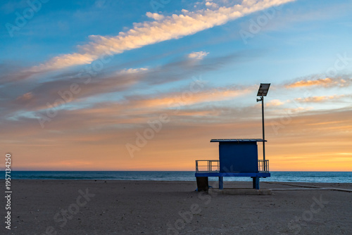 Landscape of Bolnuevo (Murcia, Spain)