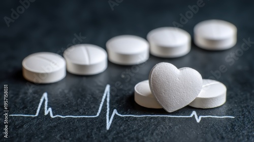 Antiarrhythmic Drug Rhythm Control Medication Professional Medical Concept
