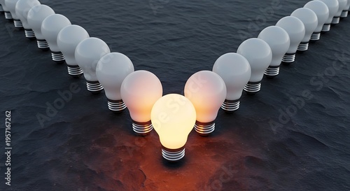 Illuminating the Path Bright Idea Leading the Way