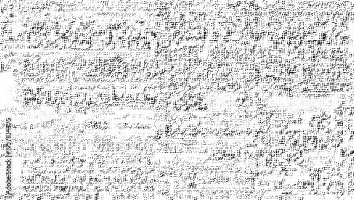 Subtle halftone grunge urban vector. Distressed texture. Grunge background. Abstract mild textured effect. Vector overlay Illustration. Black isolated on transparent