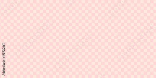 Baby watercolor pattern in pastel pink and cream checkerboard layout, seamless beach style squares with gentle texture for tablecloth decor. Drag to swatches panel to use.