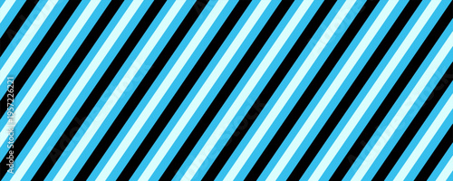 Image of glowing neon blue lines moving on seamless loop on black background. repetition colour and movement concept digitally generated image.