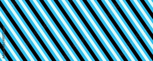 Image of glowing neon blue lines moving on seamless loop on black background. repetition colour and movement concept digitally generated image.