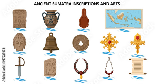 Ancient Sumatra Inscriptions and Arts Collection.