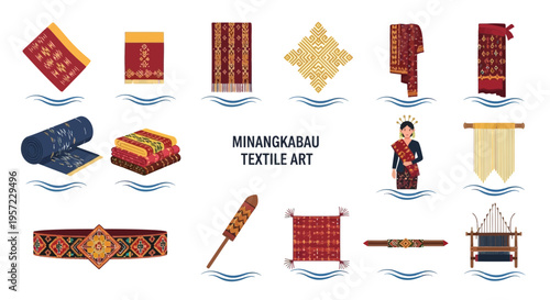 Traditional Minangkabau Textile Art Collection.