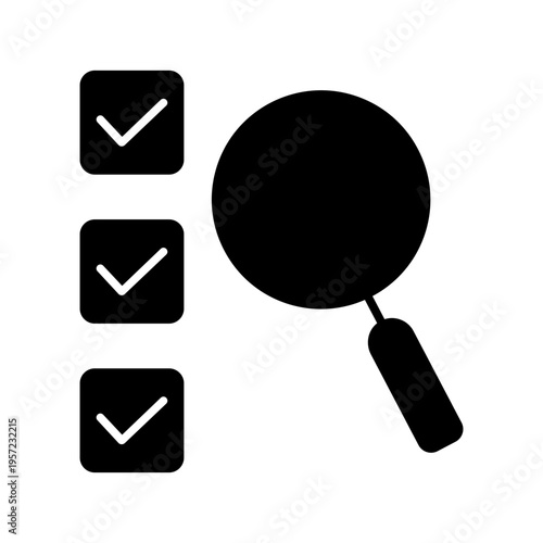 Survey icon vector. Poll Illustration sign. Questionnaire symbol. Feedback logo.