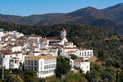 town of Genalguacil in the Genal valley, belonging to the Sierra de Ronda in Malaga. Spain