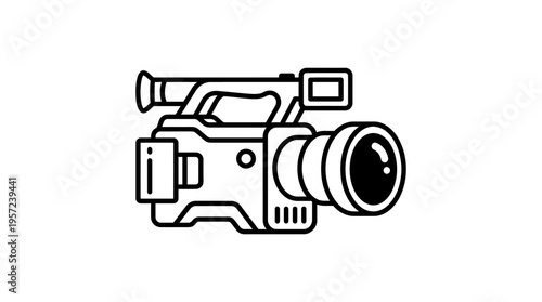 Retro Camcorder Icon