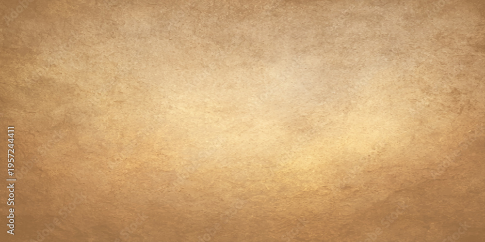 Fototapeta premium Antique aged parchment sheet with a stained vintage grunge paper texture and worn brown pattern for a blank retro design backdrop
