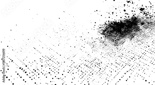 Rectangular rustic grunge gray texture. Black design template for aging any image. Vector design.