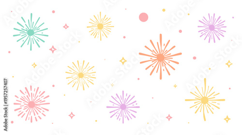 A minimalist and bright composition featuring a pink burst shape and a single dot. Ideal for modern branding, website backgrounds, or marketing materi