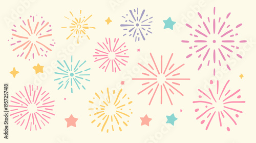 A cheerful, minimalist background featuring pink lines and circles. Perfect for modern designs, website elements, or digital marketing materials that 