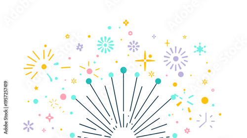 A minimalist image featuring soft purple abstract shapes against a white background. Ideal for backgrounds, web design, or representing creativity and