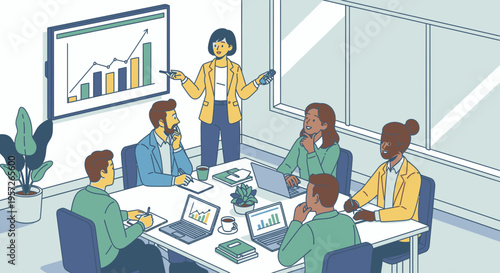 Business people in a meeting room 14.