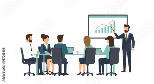 Business people in a meeting room 3.