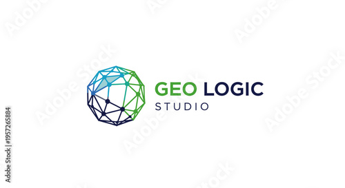 Geo Logic Studio Company Logo Design.