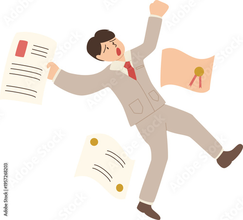 Deflation Financial economy problem illustration