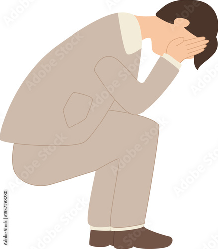 Deflation Financial economy problem illustration