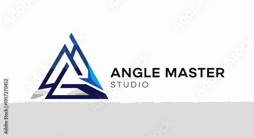 Angle Master Studio Logo Design.