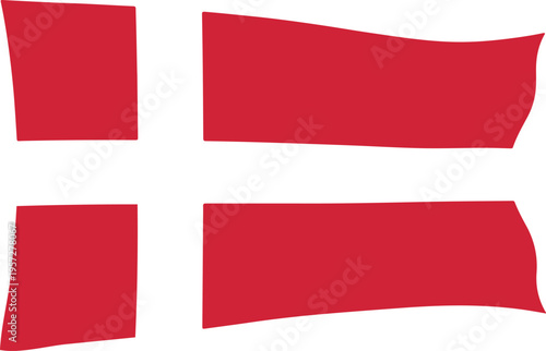 Free Download Waving flag of denmark, national symbol of the danish kingdom - GFXLoad