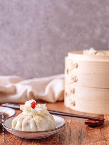 Lamb shaomai, a local delicacy in Hohhot, Inner Mongolia, China.