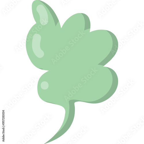 Smell icon. Aromatic fragrance flow, perfume swirl cloud vector isolated on white background