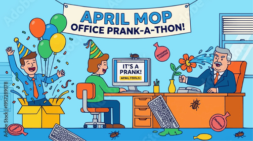 Prank party office