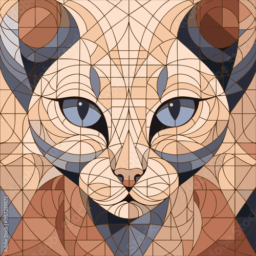 Abstract cat 3