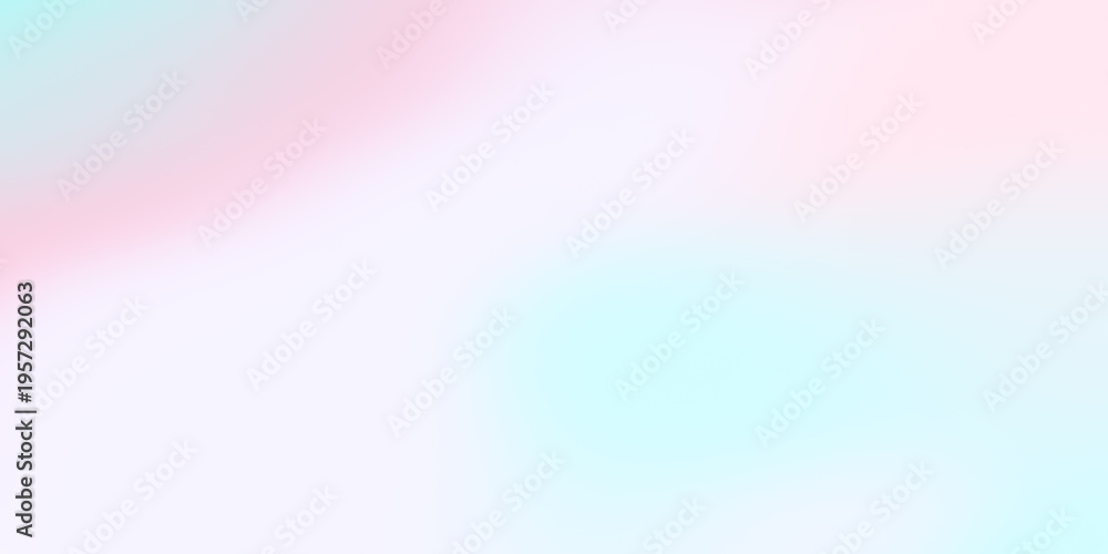 Obraz premium Abstract soft pink and blue gradient blurred background. Smooth delicate pastel color blend. Modern clean art backdrop for design concept