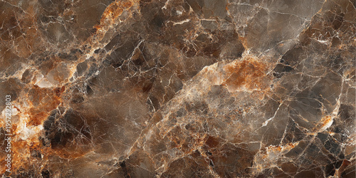 Modern brown limestone texture background in white light polished empty wall paper. luxury brown concrete stone table top desk view concept grunge seamless, Rustic marble slab.